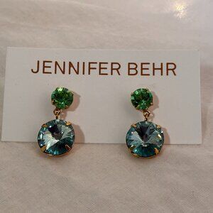 Jennifer Behr Crystal Drop Earrings